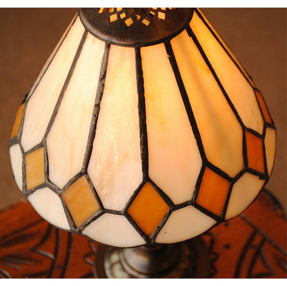 テーブルランプ おしゃれ ステンドグラス エレガント ティファニー アンティーク シェード アイアン 718009