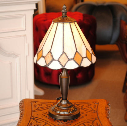 テーブルランプ おしゃれ ステンドグラス エレガント ティファニー アンティーク シェード アイアン 718009