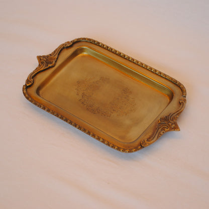 トレイ ペントレイ おしゃれ 真鍮製 プレート アンティーク風 キートレイ 鍵皿 皿 トレー 雑貨 オブジェ インテリア雑貨 ヨーロピアン雑貨 7347019