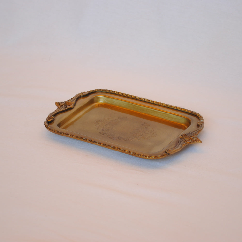 トレイ ペントレイ おしゃれ 真鍮製 プレート アンティーク風 キートレイ 鍵皿 皿 トレー 雑貨 オブジェ インテリア雑貨 ヨーロピアン雑貨 7347019