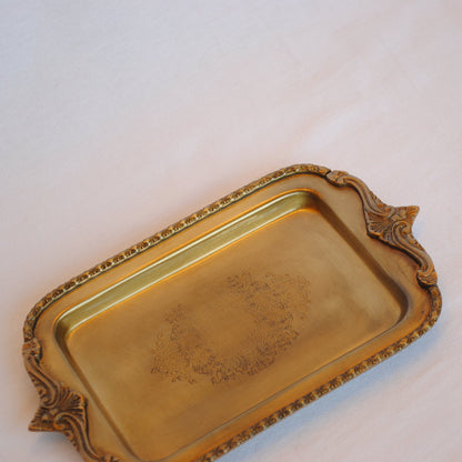 トレイ ペントレイ おしゃれ 真鍮製 プレート アンティーク風 キートレイ 鍵皿 皿 トレー 雑貨 オブジェ インテリア雑貨 ヨーロピアン雑貨 7347019