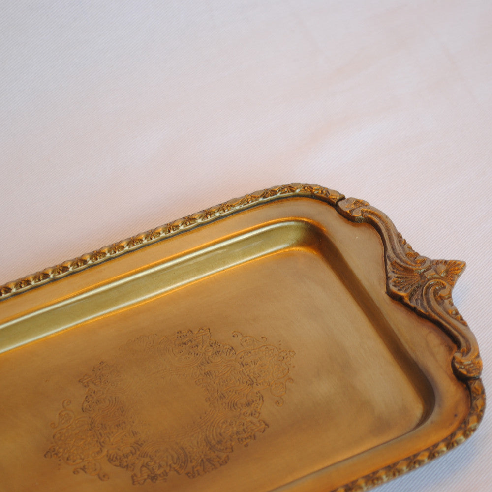 トレイ ペントレイ おしゃれ 真鍮製 プレート アンティーク風 キートレイ 鍵皿 皿 トレー 雑貨 オブジェ インテリア雑貨 ヨーロピアン雑貨 7347019