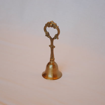 ハンドベル おしゃれ 真鍮製 ベル アンティーク風 呼び鈴 雑貨 オブジェ インテリア雑貨 ヨーロピアン雑貨 オシャレ雑貨 おしゃれ雑貨 7347044