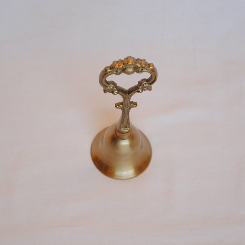 ハンドベル おしゃれ 真鍮製 ベル アンティーク風 呼び鈴 雑貨 オブジェ インテリア雑貨 ヨーロピアン雑貨 オシャレ雑貨 おしゃれ雑貨 7347044