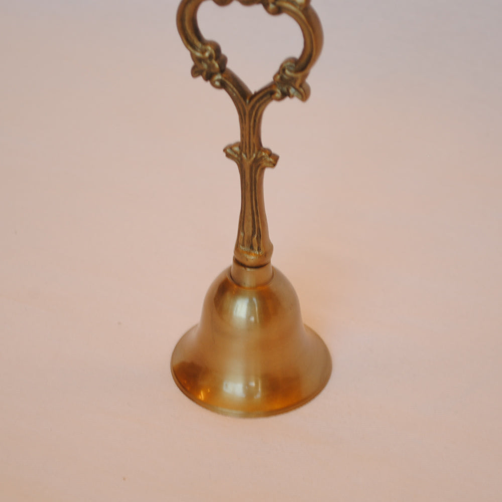 ハンドベル おしゃれ 真鍮製 ベル アンティーク風 呼び鈴 雑貨 オブジェ インテリア雑貨 ヨーロピアン雑貨 オシャレ雑貨 おしゃれ雑貨 7347044