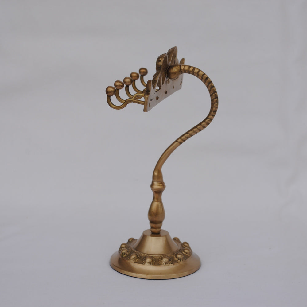 ジュエリースタンド アクセサリースタンド おしゃれ リボンスタンド 真鍮製 アクセサリーホルダー ジュエリーホルダー 真鍮雑貨 雑貨 インテリア雑貨 7347081
