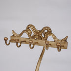 ジュエリースタンド アクセサリースタンド おしゃれ リボンスタンド 真鍮製 アクセサリーホルダー ジュエリーホルダー 真鍮雑貨 雑貨 インテリア雑貨 7347081