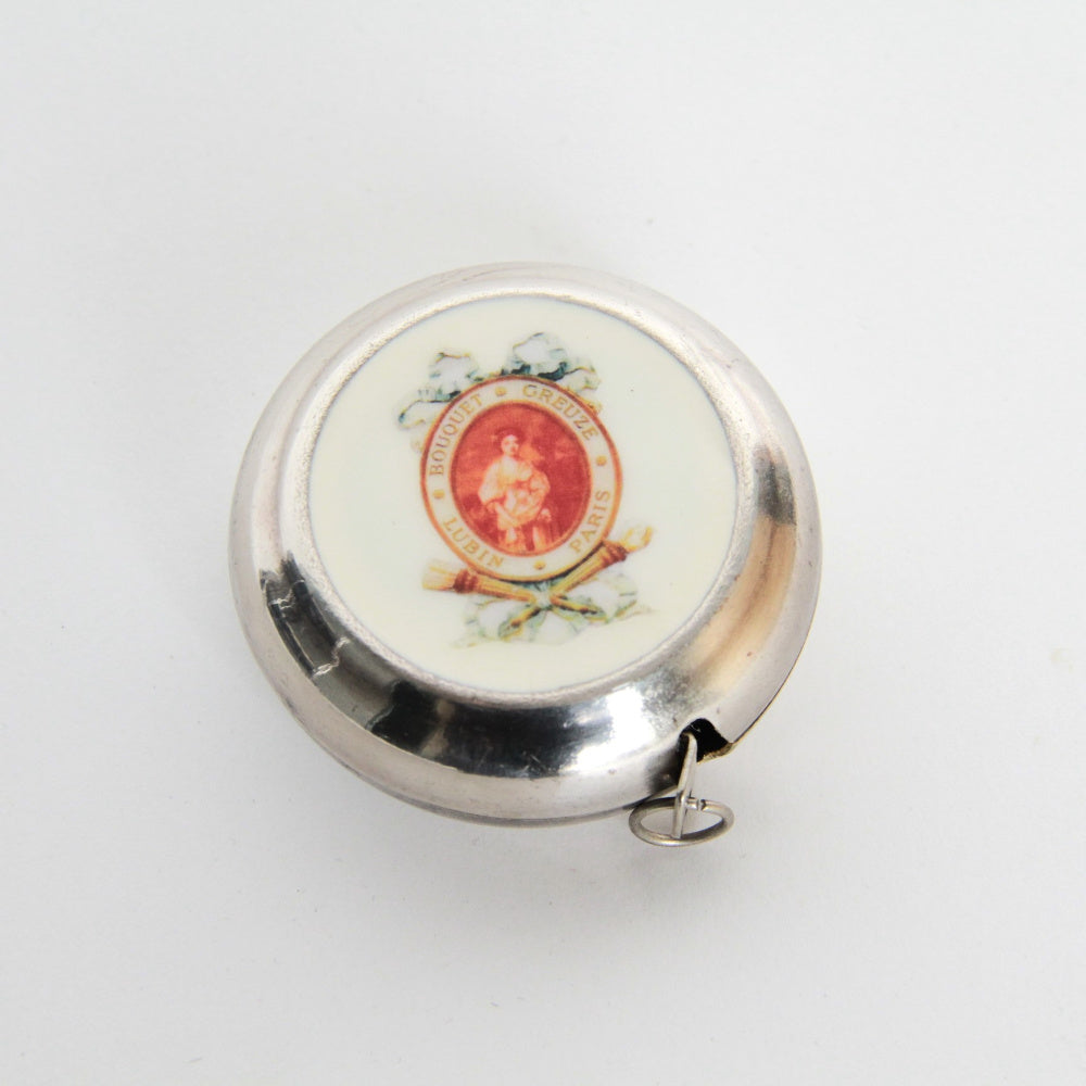 メジャー 巻き尺 七宝焼き 真鍮製 雑貨 計測器 物差し アンティーク風メジャー 真鍮雑貨 7347096