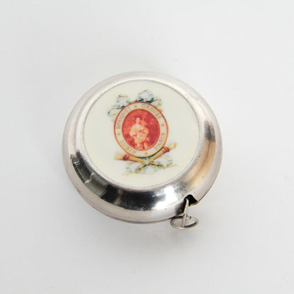 メジャー 巻き尺 七宝焼き 真鍮製 雑貨 計測器 物差し アンティーク風メジャー 真鍮雑貨 7347096