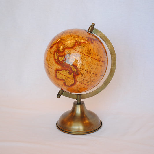 地球儀 おしゃれ 真鍮製 アンティーク風 木製 緯度 雑貨 オブジェ インテリア雑貨 ヨーロピアン雑貨 オシャレ雑貨 おしゃれ雑貨 7382011