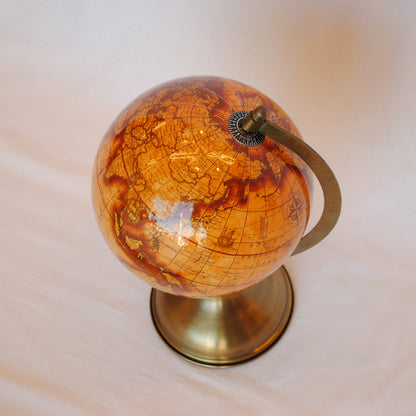 地球儀 おしゃれ 真鍮製 アンティーク風 木製 緯度 雑貨 オブジェ インテリア雑貨 ヨーロピアン雑貨 オシャレ雑貨 おしゃれ雑貨 7382011