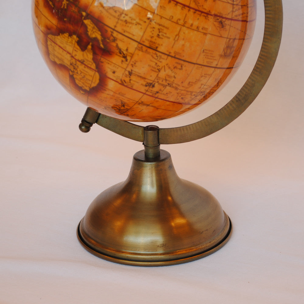 地球儀 おしゃれ 真鍮製 アンティーク風 木製 緯度 雑貨 オブジェ インテリア雑貨 ヨーロピアン雑貨 オシャレ雑貨 おしゃれ雑貨 7382011