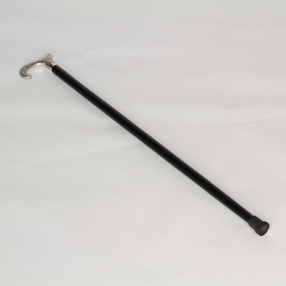 ステッキ 杖 おしゃれな杖 真鍮製ステッキ こだわりハンドルステッキ シルバーハンドル杖 高級ステッキ 真鍮製杖 アンティーク風ステッキ 真鍮雑貨 7382016