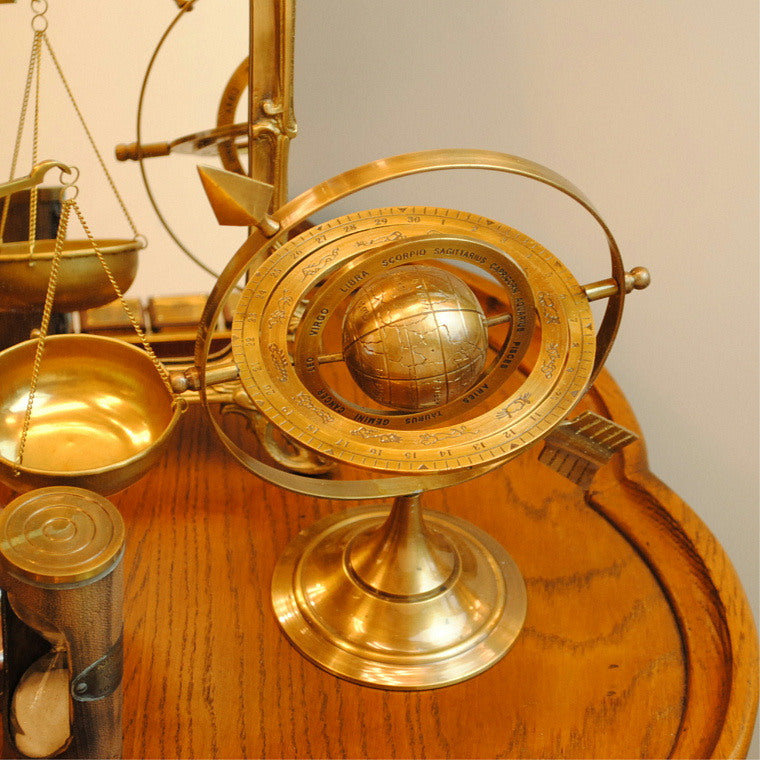 天球儀 おしゃれ 真鍮製 アンティーク調 地球儀 星座 座標 経度 緯度 雑貨 オブジェ インテリア雑貨 ヨーロピアン雑貨 オシャレ雑貨 おしゃれ雑貨 7382025