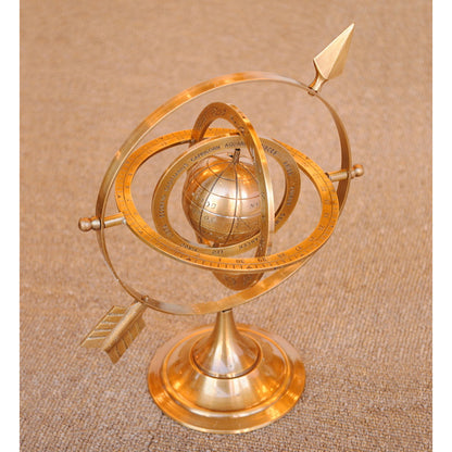 天球儀 おしゃれ 真鍮製 アンティーク調 地球儀 星座 座標 経度 緯度 雑貨 オブジェ インテリア雑貨 ヨーロピアン雑貨 オシャレ雑貨 おしゃれ雑貨 7382025