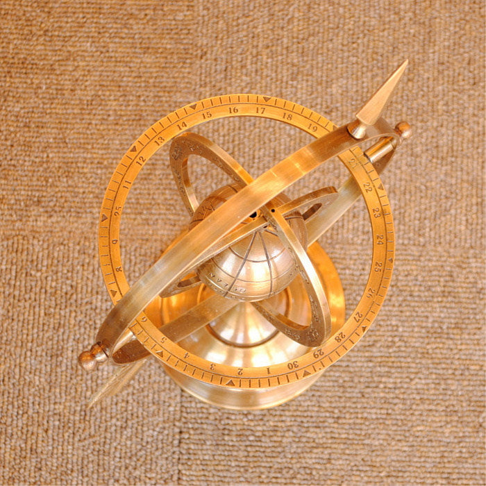 天球儀 おしゃれ 真鍮製 アンティーク調 地球儀 星座 座標 経度 緯度 雑貨 オブジェ インテリア雑貨 ヨーロピアン雑貨 オシャレ雑貨 おしゃれ雑貨 7382025