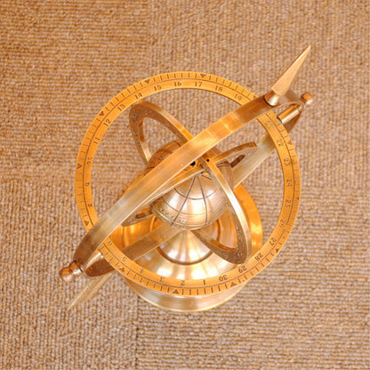 天球儀 おしゃれ 真鍮製 アンティーク調 地球儀 星座 座標 経度 緯度 雑貨 オブジェ インテリア雑貨 ヨーロピアン雑貨 オシャレ雑貨 おしゃれ雑貨 7382025