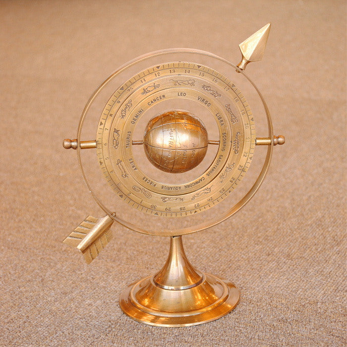 天球儀 おしゃれ 真鍮製 アンティーク調 地球儀 星座 座標 経度 緯度 雑貨 オブジェ インテリア雑貨 ヨーロピアン雑貨 オシャレ雑貨 おしゃれ雑貨 7382025