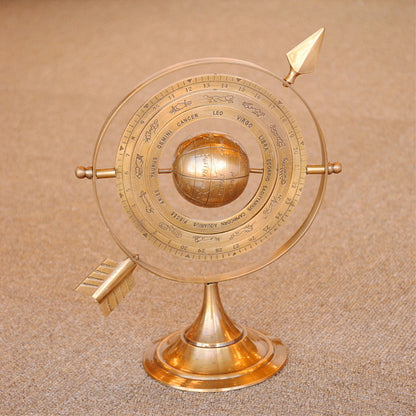 天球儀 おしゃれ 真鍮製 アンティーク調 地球儀 星座 座標 経度 緯度 雑貨 オブジェ インテリア雑貨 ヨーロピアン雑貨 オシャレ雑貨 おしゃれ雑貨 7382025