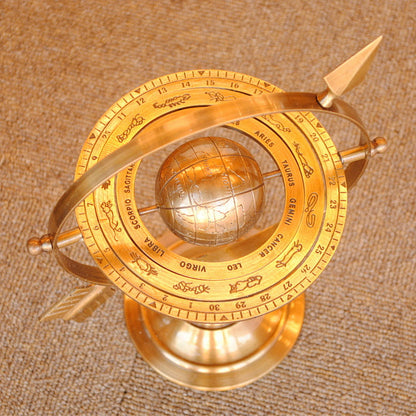 天球儀 おしゃれ 真鍮製 アンティーク調 地球儀 星座 座標 経度 緯度 雑貨 オブジェ インテリア雑貨 ヨーロピアン雑貨 オシャレ雑貨 おしゃれ雑貨 7382025