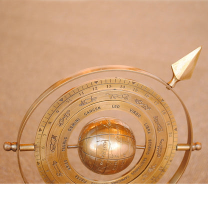 天球儀 おしゃれ 真鍮製 アンティーク調 地球儀 星座 座標 経度 緯度 雑貨 オブジェ インテリア雑貨 ヨーロピアン雑貨 オシャレ雑貨 おしゃれ雑貨 7382025