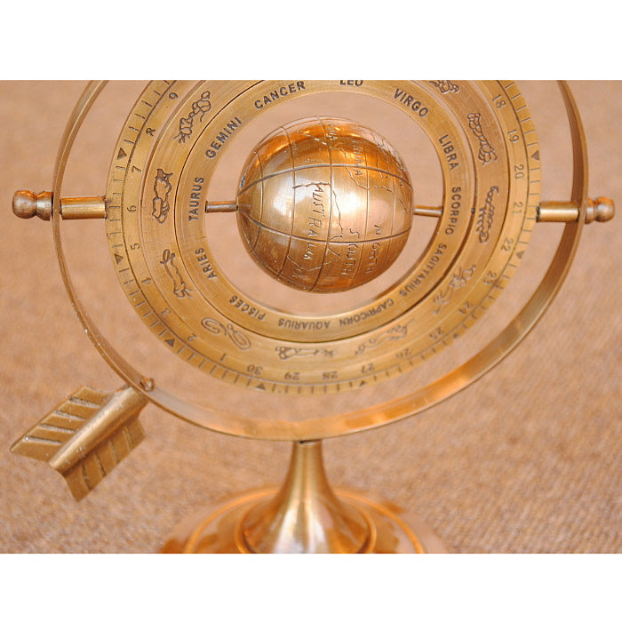 天球儀 おしゃれ 真鍮製 アンティーク調 地球儀 星座 座標 経度 緯度 雑貨 オブジェ インテリア雑貨 ヨーロピアン雑貨 オシャレ雑貨 おしゃれ雑貨 7382025