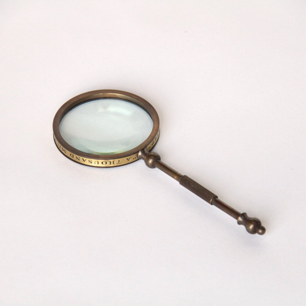 拡大鏡 おしゃれ 真鍮製 ルーペ アンティーク調 虫眼鏡 雑貨 インテリア雑貨 ヨーロピアン雑貨 オシャレ雑貨 おしゃれ雑貨 7382040