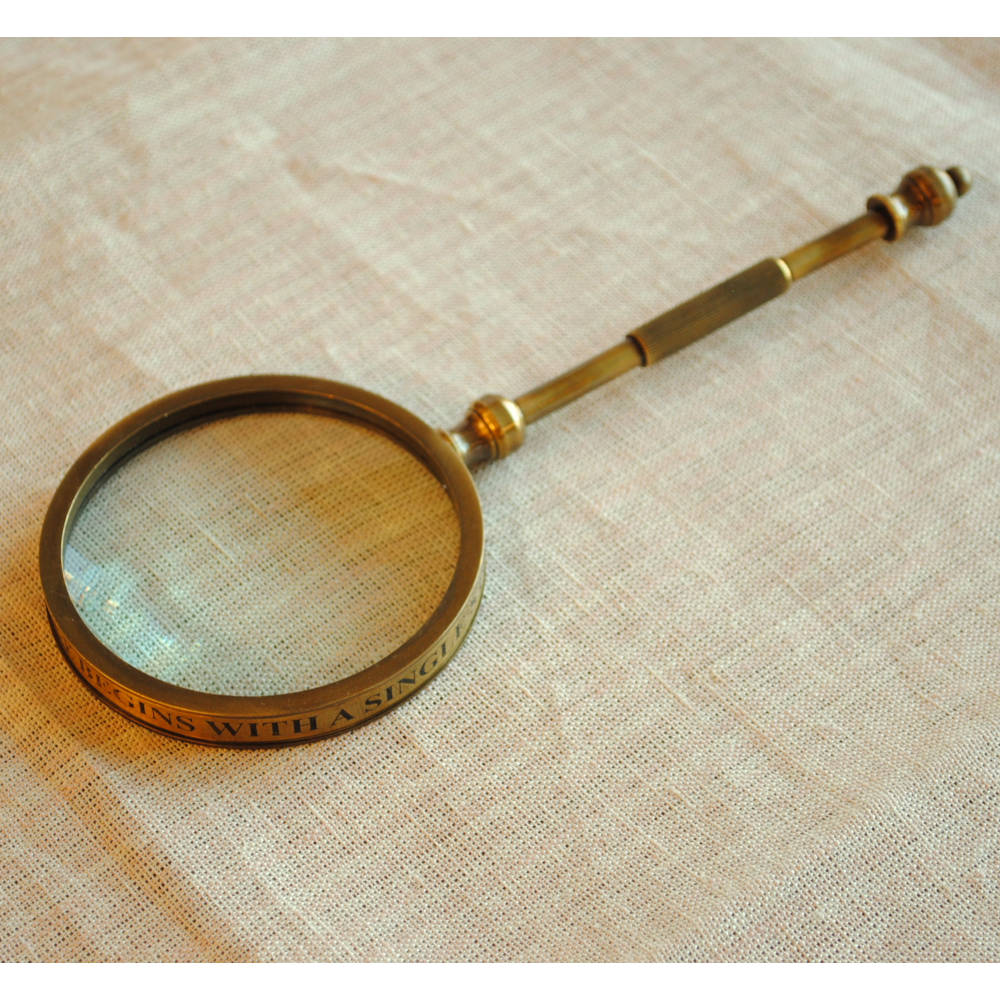 拡大鏡 おしゃれ 真鍮製 ルーペ アンティーク調 虫眼鏡 雑貨 インテリア雑貨 ヨーロピアン雑貨 オシャレ雑貨 おしゃれ雑貨 7382040