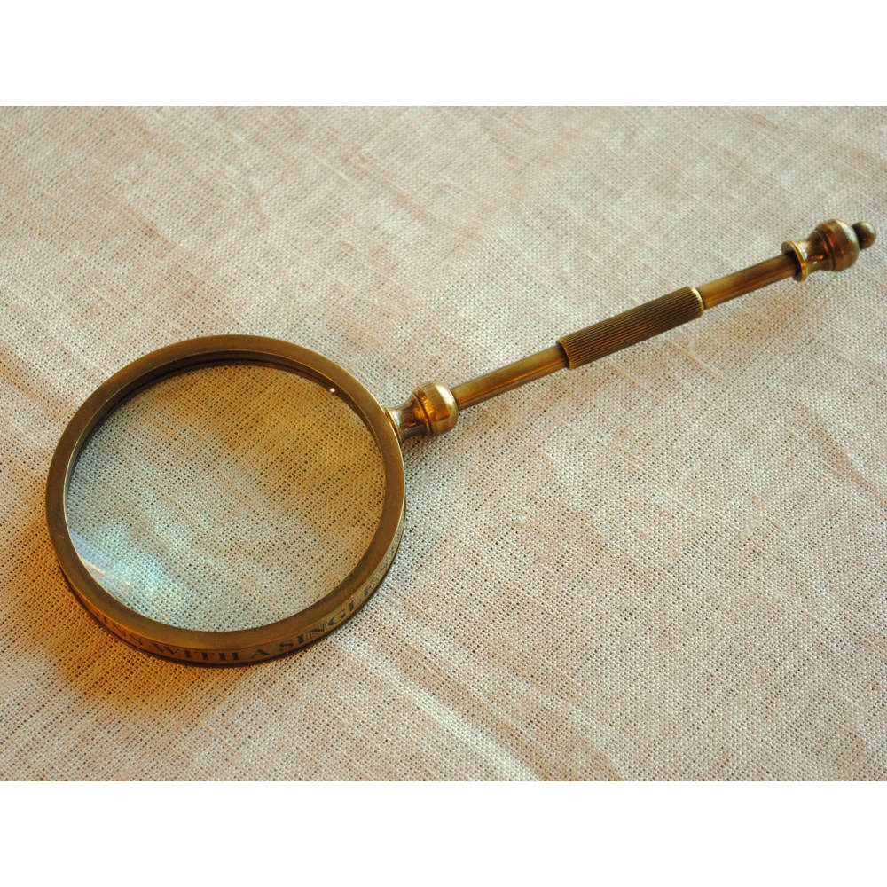 拡大鏡 おしゃれ 真鍮製 ルーペ アンティーク調 虫眼鏡 雑貨 インテリア雑貨 ヨーロピアン雑貨 オシャレ雑貨 おしゃれ雑貨 7382040