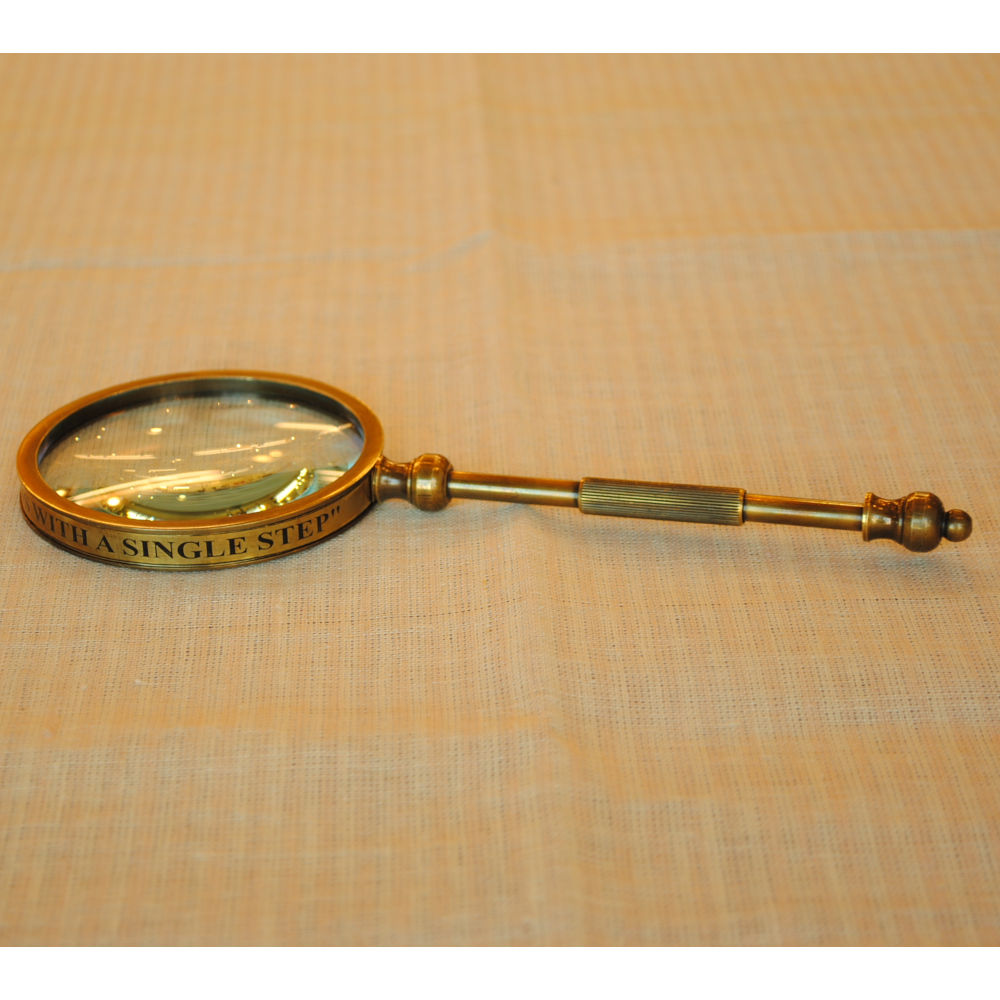 拡大鏡 おしゃれ 真鍮製 ルーペ アンティーク調 虫眼鏡 雑貨 インテリア雑貨 ヨーロピアン雑貨 オシャレ雑貨 おしゃれ雑貨 7382040