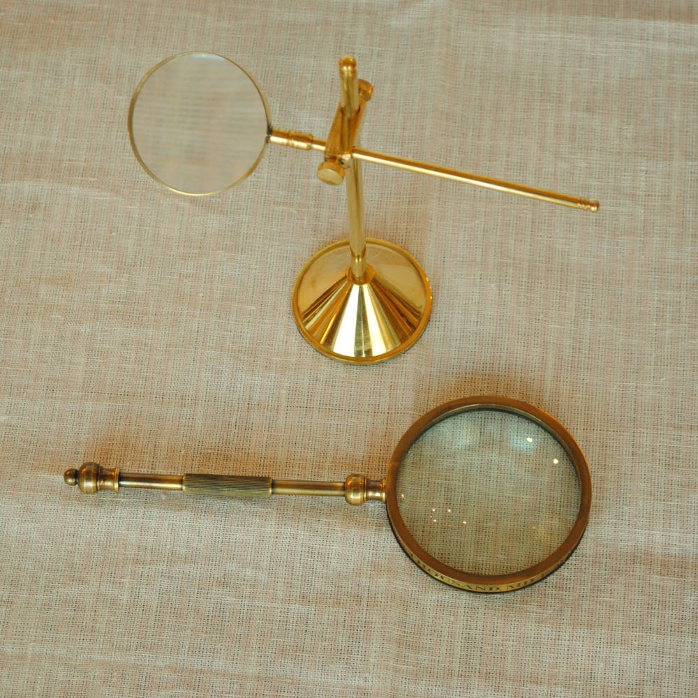 拡大鏡 おしゃれ 真鍮製 ルーペ アンティーク調 虫眼鏡 雑貨 インテリア雑貨 ヨーロピアン雑貨 オシャレ雑貨 おしゃれ雑貨 7382040