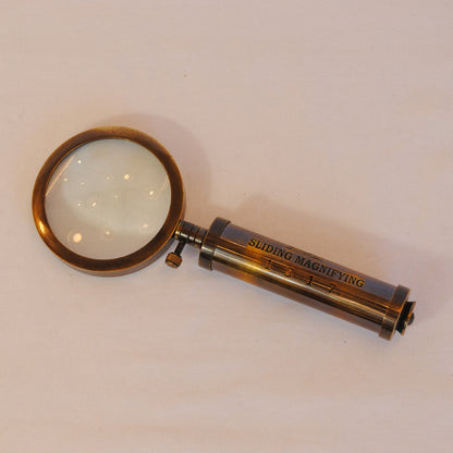 拡大鏡 おしゃれ 真鍮製 ルーペ アンティーク調 虫眼鏡 雑貨 インテリア雑貨 ヨーロピアン雑貨 オシャレ雑貨 おしゃれ雑貨 7382069L