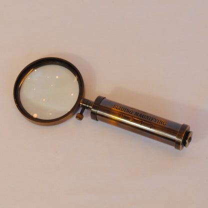 拡大鏡 おしゃれ 真鍮製 ルーペ アンティーク調 虫眼鏡 雑貨 インテリア雑貨 ヨーロピアン雑貨 オシャレ雑貨 おしゃれ雑貨 7382069L