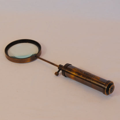 拡大鏡 おしゃれ 真鍮製 ルーペ アンティーク調 虫眼鏡 雑貨 インテリア雑貨 ヨーロピアン雑貨 オシャレ雑貨 おしゃれ雑貨 7382069L
