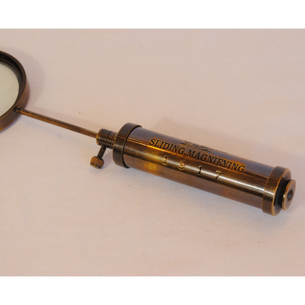 拡大鏡 おしゃれ 真鍮製 ルーペ アンティーク調 虫眼鏡 雑貨 インテリア雑貨 ヨーロピアン雑貨 オシャレ雑貨 おしゃれ雑貨 7382069L