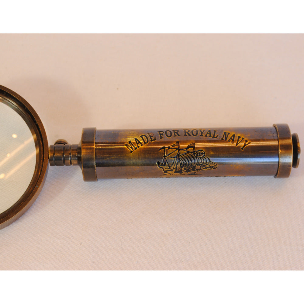 拡大鏡 おしゃれ 真鍮製 ルーペ アンティーク調 虫眼鏡 雑貨 インテリア雑貨 ヨーロピアン雑貨 オシャレ雑貨 おしゃれ雑貨 7382069L