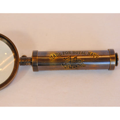 拡大鏡 おしゃれ 真鍮製 ルーペ アンティーク調 虫眼鏡 雑貨 インテリア雑貨 ヨーロピアン雑貨 オシャレ雑貨 おしゃれ雑貨 7382069L