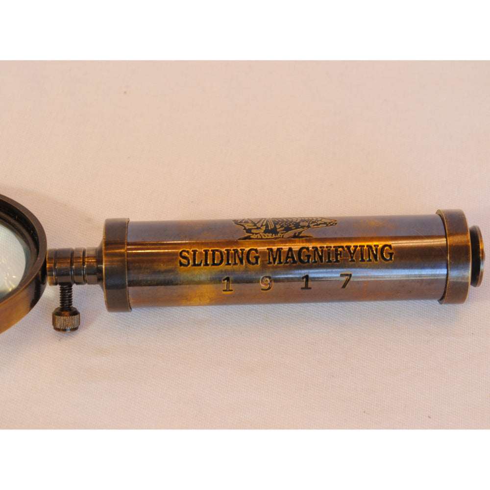 拡大鏡 おしゃれ 真鍮製 ルーペ アンティーク調 虫眼鏡 雑貨 インテリア雑貨 ヨーロピアン雑貨 オシャレ雑貨 おしゃれ雑貨 7382069L