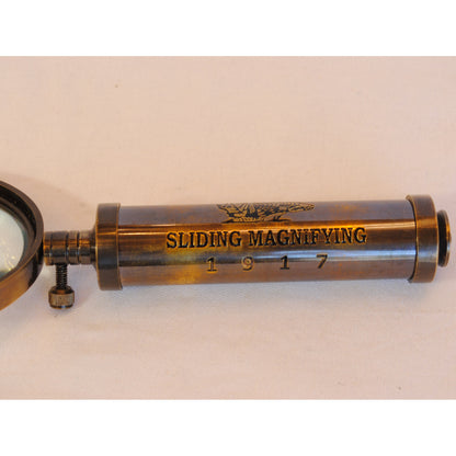 拡大鏡 おしゃれ 真鍮製 ルーペ アンティーク調 虫眼鏡 雑貨 インテリア雑貨 ヨーロピアン雑貨 オシャレ雑貨 おしゃれ雑貨 7382069L