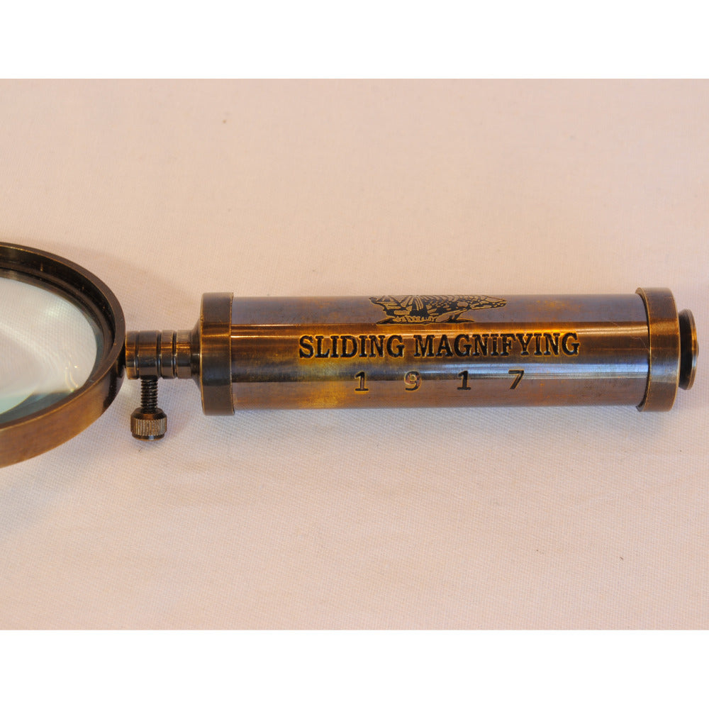 拡大鏡 おしゃれ 真鍮製 ルーペ アンティーク調 虫眼鏡 雑貨 インテリア雑貨 ヨーロピアン雑貨 オシャレ雑貨 おしゃれ雑貨 7382069L