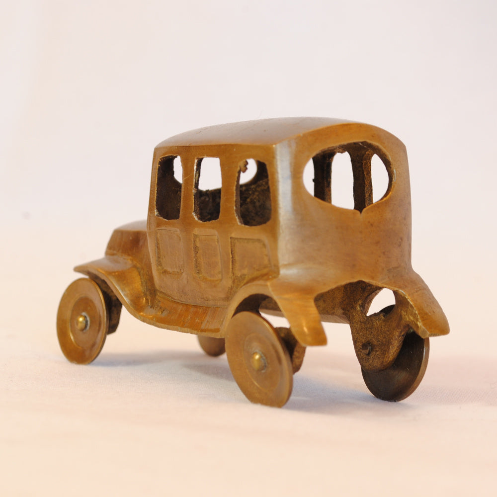 ミニチュアカー クラシックカー 自動車 クラシックカーオブジェ 真鍮製鏡 雑貨 ミニチュア インテリア雑貨 アンティーク風オブジェ 真鍮インテリア雑貨 7382080L