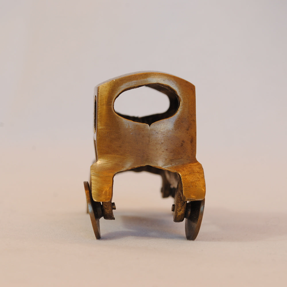 ミニチュアカー クラシックカー 自動車 クラシックカーオブジェ 真鍮製鏡 雑貨 ミニチュア インテリア雑貨 アンティーク風オブジェ 真鍮インテリア雑貨 7382080L