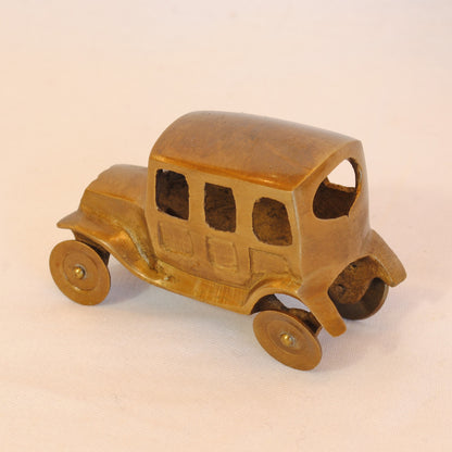 ミニチュアカー クラシックカー 自動車 クラシックカーオブジェ 真鍮製鏡 雑貨 ミニチュア インテリア雑貨 アンティーク風オブジェ 真鍮インテリア雑貨 7382080L