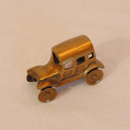 ミニチュアカー クラシックカー 自動車 クラシックカーオブジェ 真鍮製鏡 雑貨 ミニチュア インテリア雑貨 アンティーク風オブジェ 真鍮インテリア雑貨 7382081S
