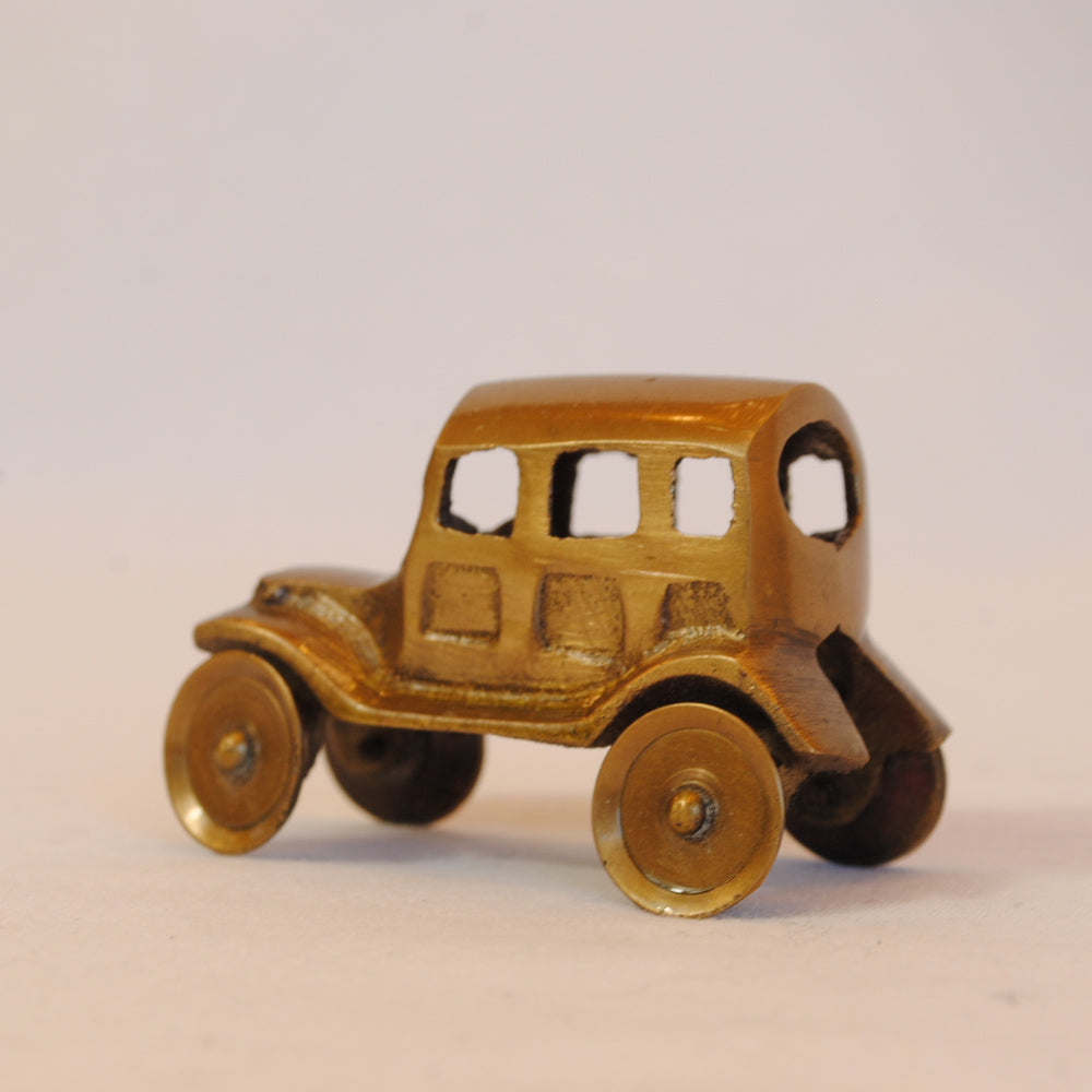 ミニチュアカー クラシックカー 自動車 クラシックカーオブジェ 真鍮製鏡 雑貨 ミニチュア インテリア雑貨 アンティーク風オブジェ 真鍮インテリア雑貨 7382081S