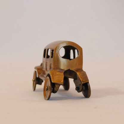 ミニチュアカー クラシックカー 自動車 クラシックカーオブジェ 真鍮製鏡 雑貨 ミニチュア インテリア雑貨 アンティーク風オブジェ 真鍮インテリア雑貨 7382081S