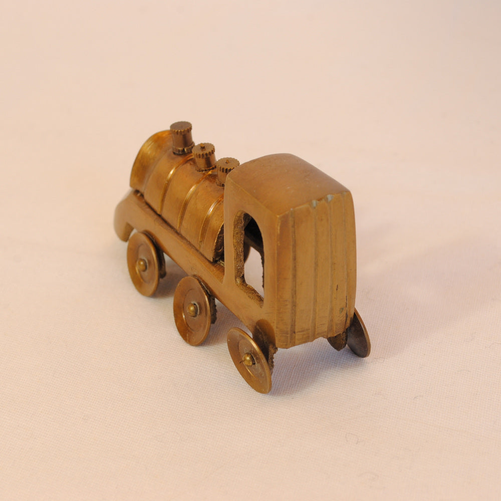 ミニチュアSL 蒸気機関車 機関車置物 SLオブジェ 真鍮製鏡 雑貨 ミニチュア蒸気機関車 インテリア雑貨 アンティーク風オブジェ 真鍮インテリア雑貨 738082