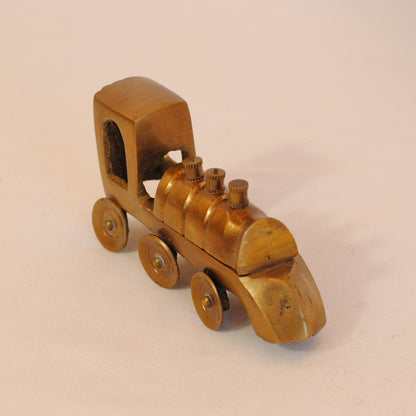 ミニチュアSL 蒸気機関車 機関車置物 SLオブジェ 真鍮製鏡 雑貨 ミニチュア蒸気機関車 インテリア雑貨 アンティーク風オブジェ 真鍮インテリア雑貨 738082
