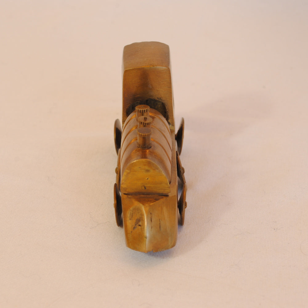 ミニチュアSL 蒸気機関車 機関車置物 SLオブジェ 真鍮製鏡 雑貨 ミニチュア蒸気機関車 インテリア雑貨 アンティーク風オブジェ 真鍮インテリア雑貨 738082