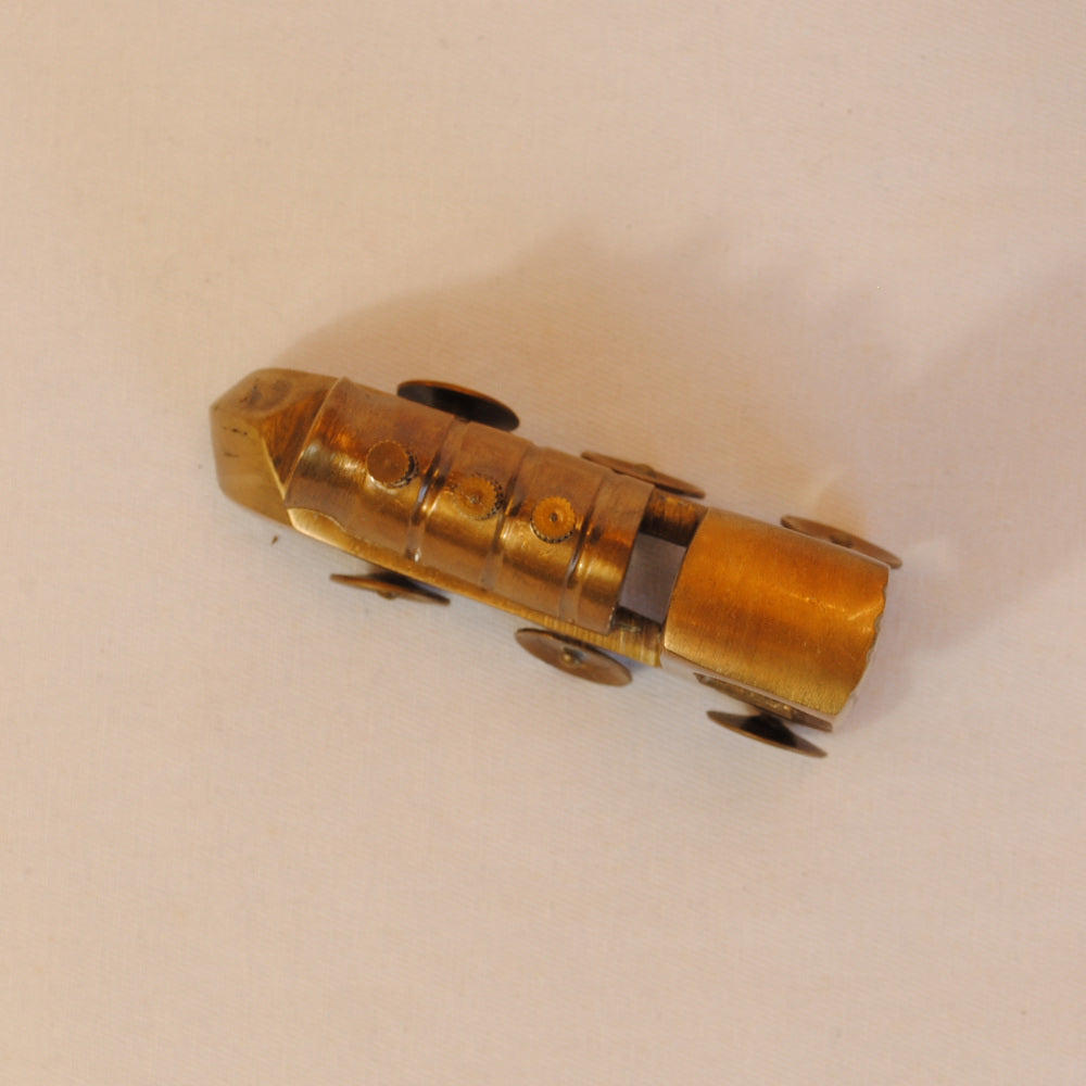 ミニチュアSL 蒸気機関車 機関車置物 SLオブジェ 真鍮製鏡 雑貨 ミニチュア蒸気機関車 インテリア雑貨 アンティーク風オブジェ 真鍮インテリア雑貨 738082